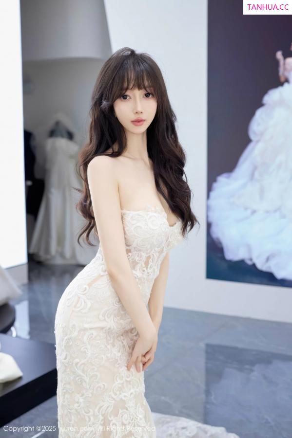 玥儿玥  [XiuRen]高清写真图 2025.08.18 No.10663 玥儿玥er 白色婚纱第8张图片